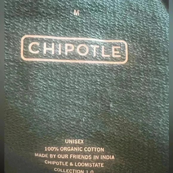 Chipotle Unisex Teal Green Sweatpants – Size Medium - Picture 5 of 5